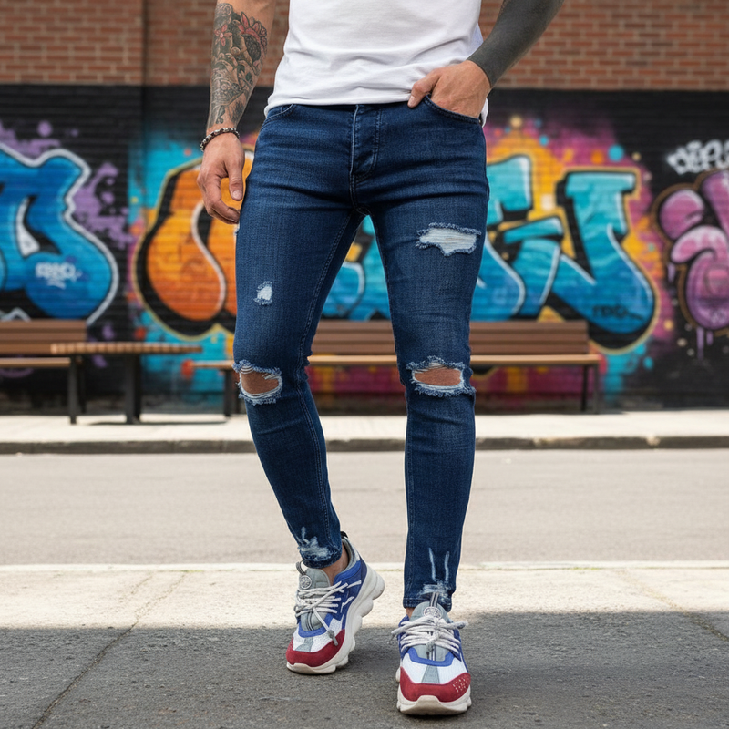 Slim Fit Herren Jeans - Theo