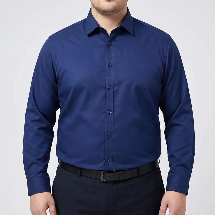 Slim Fit Long Sleeve Dress Shirt - Percy