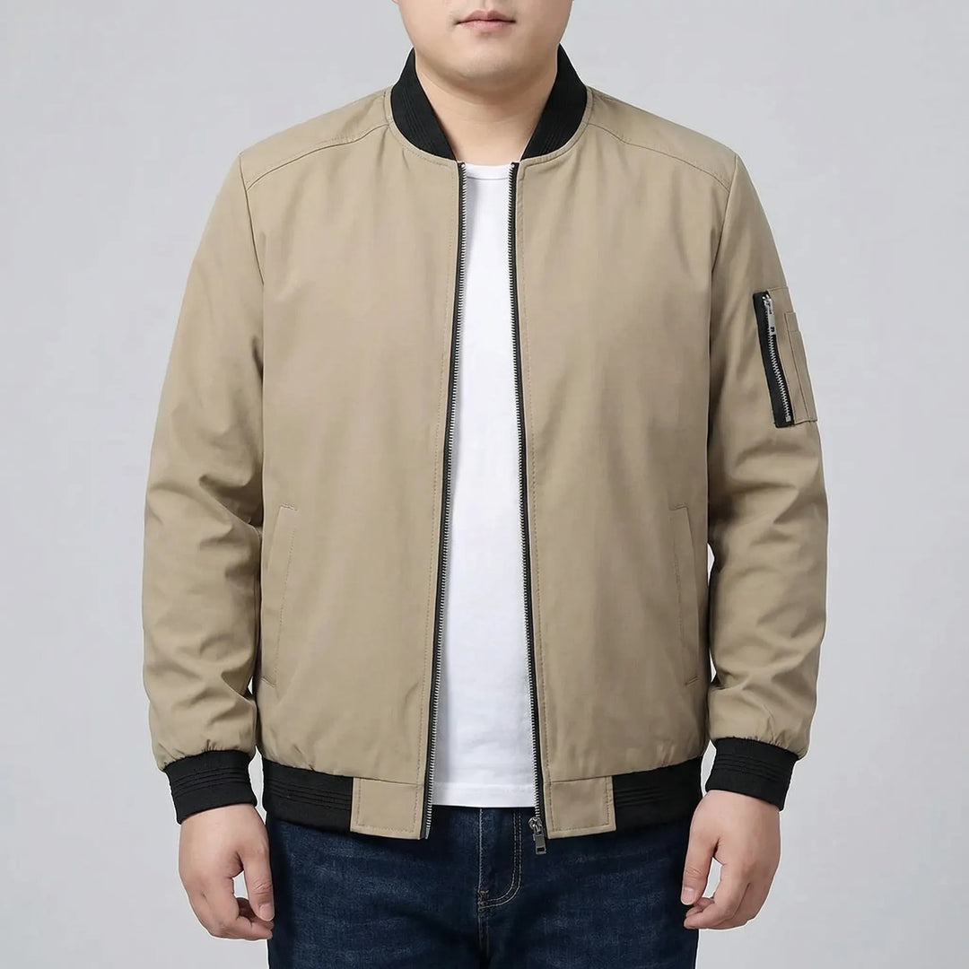 Slim Fit Men's Bomber Jacket - Louis