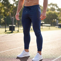 Slim Fit Trainingshose Aus Baumwollmischung - Johnny