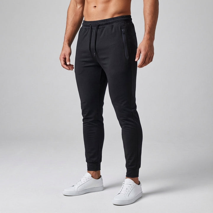 Slim Fit Trainingshose Aus Baumwollmischung - Johnny