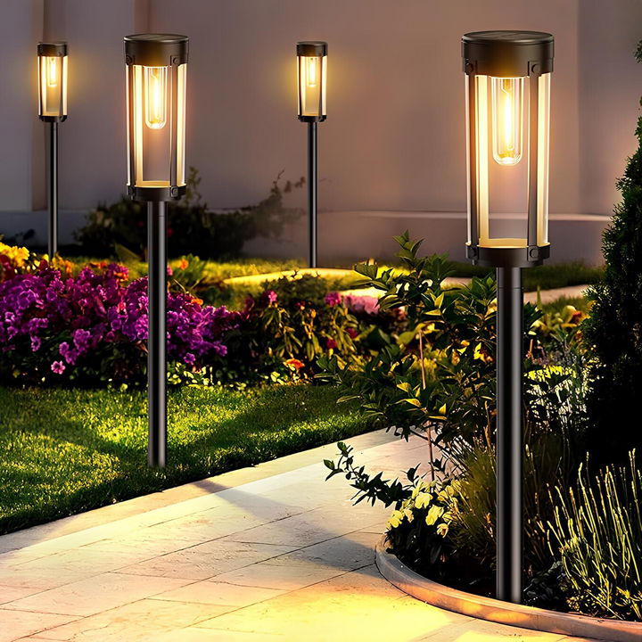 Solarbetriebene Gartenfackel - SolarFlare