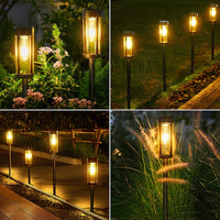 Solarbetriebene Gartenfackel - SolarFlare