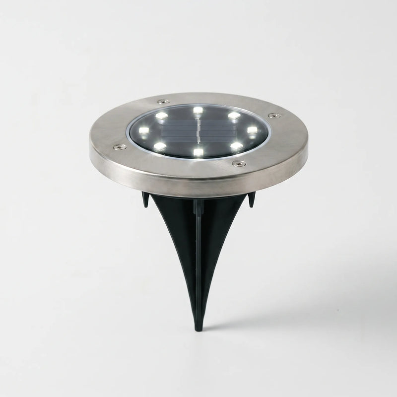 Solar Powered Garden Ground Lights - Lumidisk