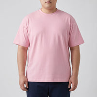 Solid Color Fitted Crew Neck Tee - Jeff
