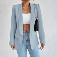 Büro-Damenblazer aus Polyester-Baumwolle - Emma