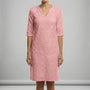 Sommerkleid Mit V-Ausschnitt Und Lockerem Schnitt - Ilayda