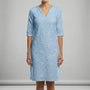Sommerkleid Mit V-Ausschnitt Und Lockerem Schnitt - Ilayda