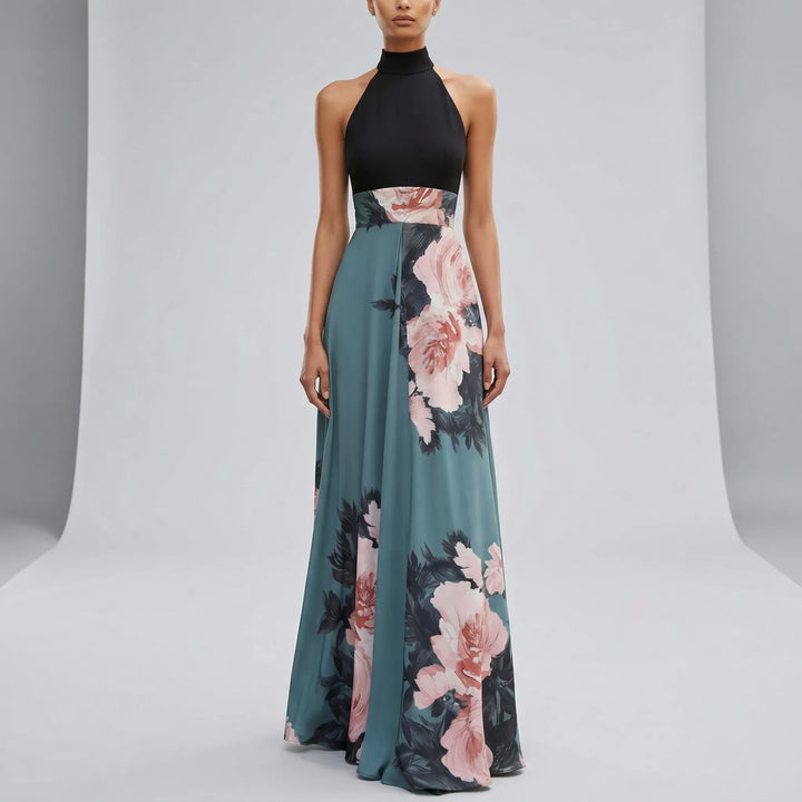 Sommerliches Maxikleid Mit Blumenmuster - Nia