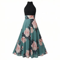Sommerliches Maxikleid Mit Blumenmuster - Nia
