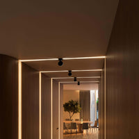 LED Wall Sconce with Spotlight Function | 360° Rotating Head | Square Beam 14