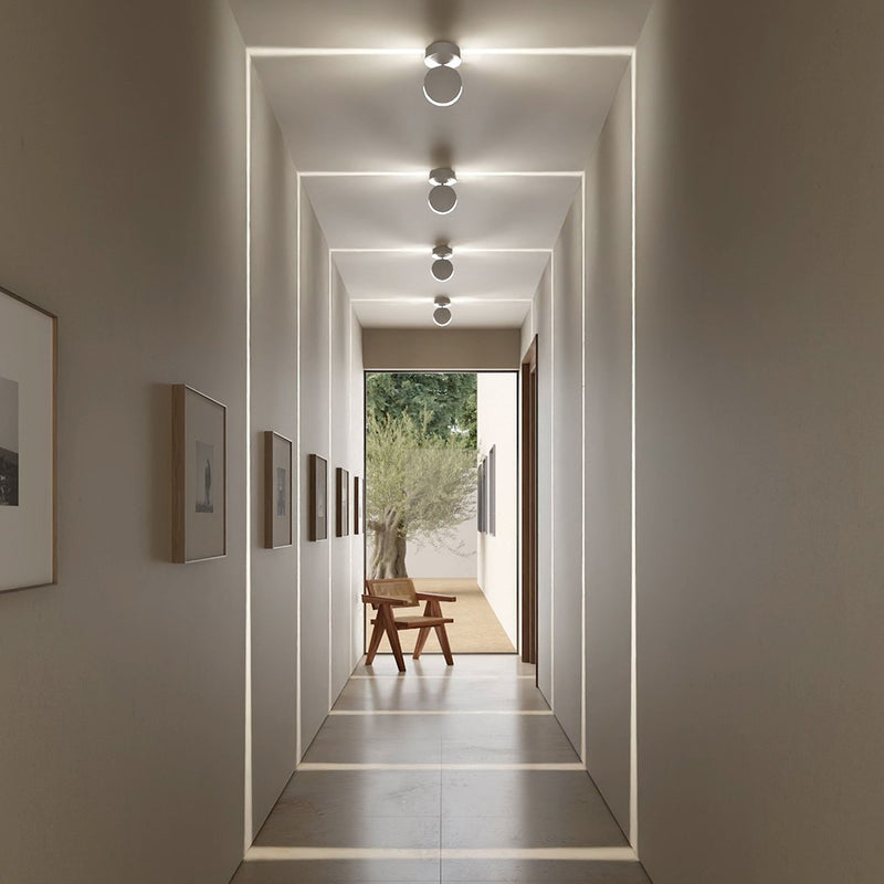LED Wall Sconce with Spotlight Function | 360° Rotating Head | Square Beam 5