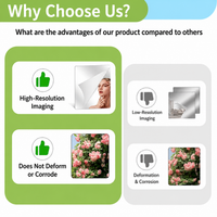 Self-Adhesive Mirror Film | Shatterproof & Trimmable | Crystal Clear 4