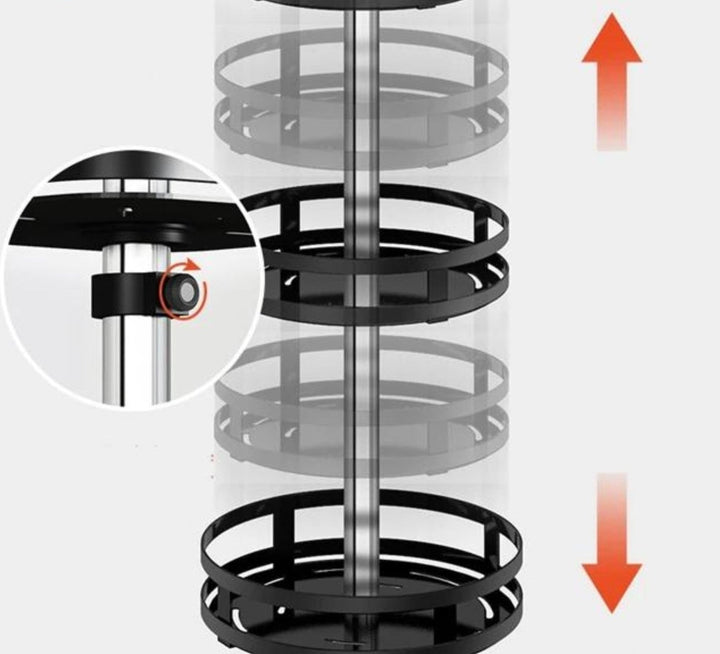 Rotating Storage Rack - TwistRack 360°