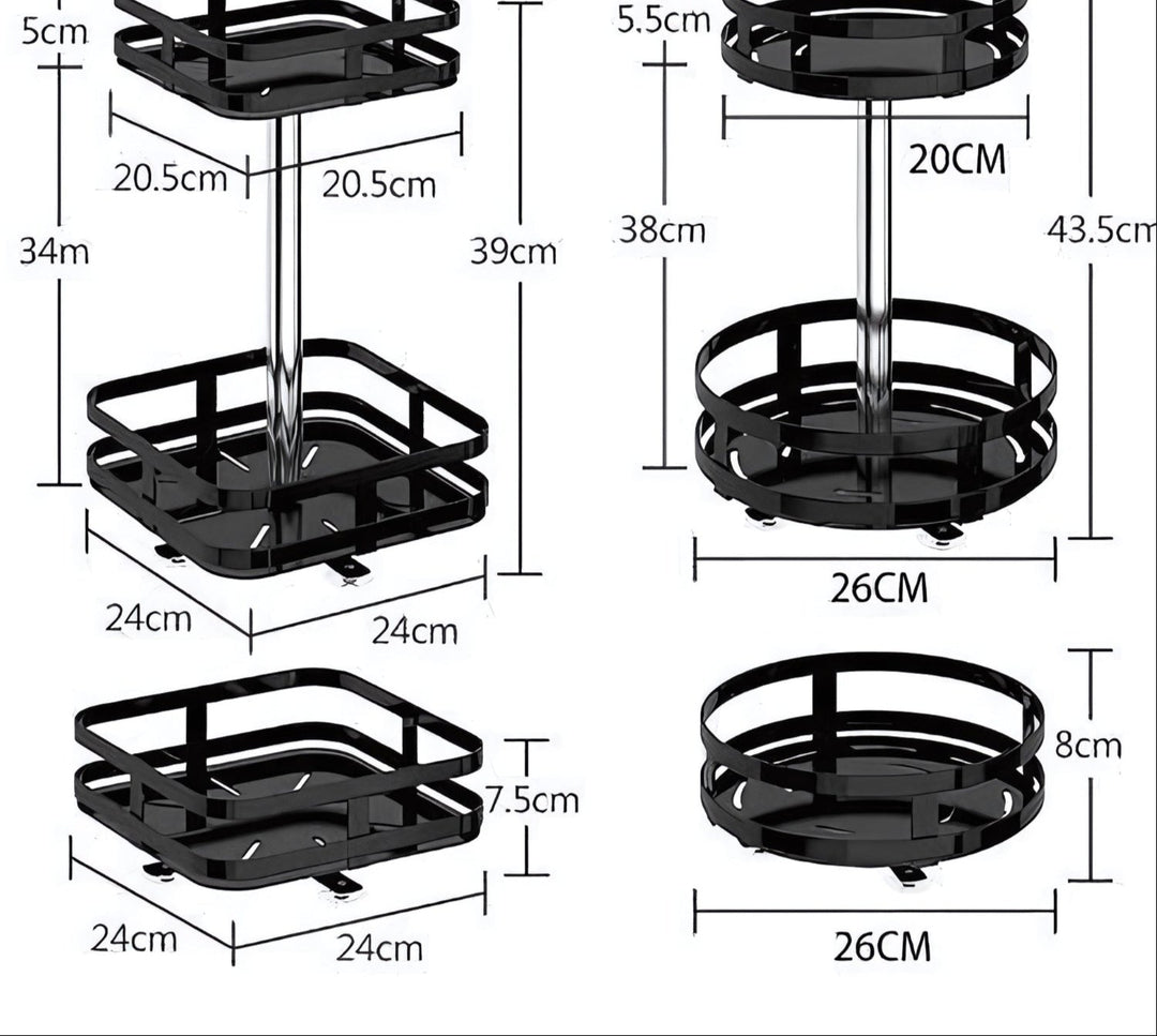 Rotating Storage Rack - TwistRack 360°