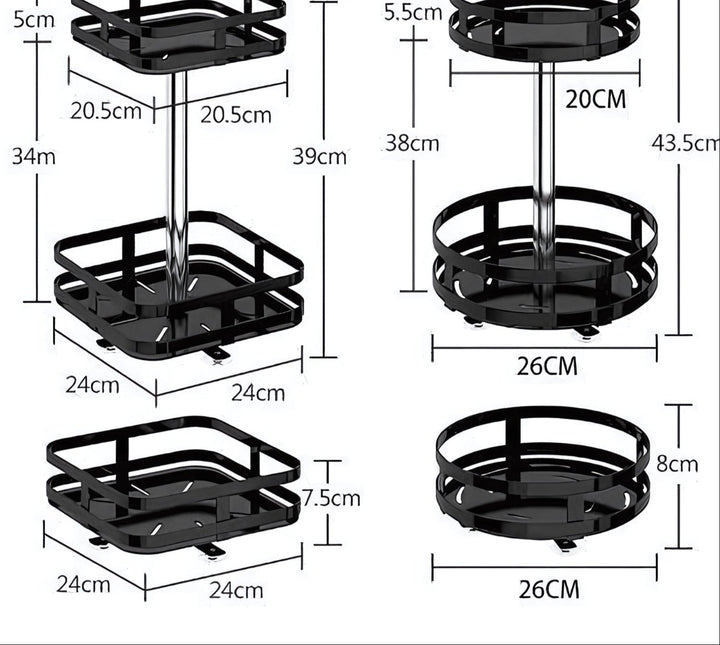Rotating Storage Rack - TwistRack 360°