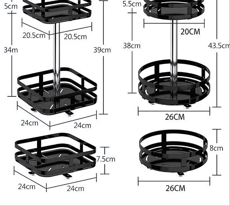 Rotating Storage Rack - TwistRack 360°