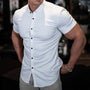 Stretch Kurzarm Muskelshirt - LeoFit