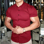 Stretch Kurzarm Muskelshirt - LeoFit