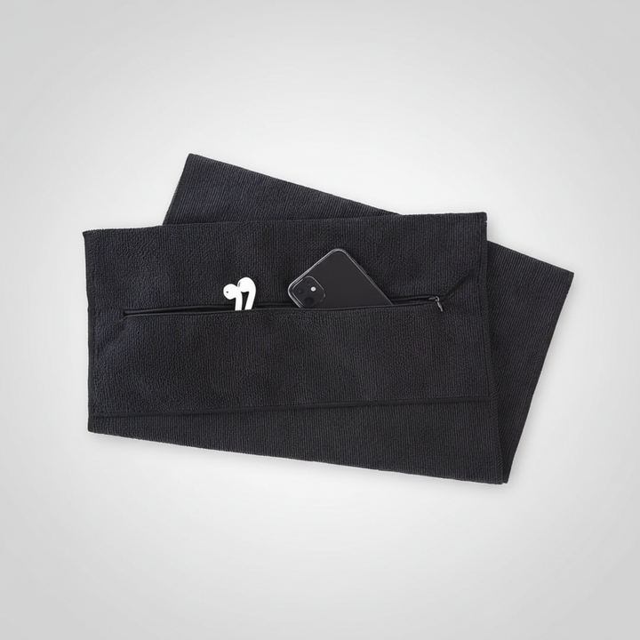 Sporthandtuch Mit Reißverschluss - GymTowel