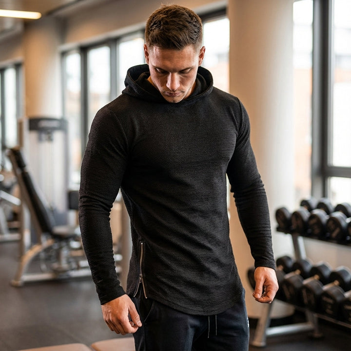 Sportlicher Trainingshoodie Mit Reißverschluss - Ernest
