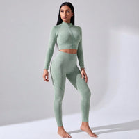 Sportset Crop Top Und Leggings - Rosie