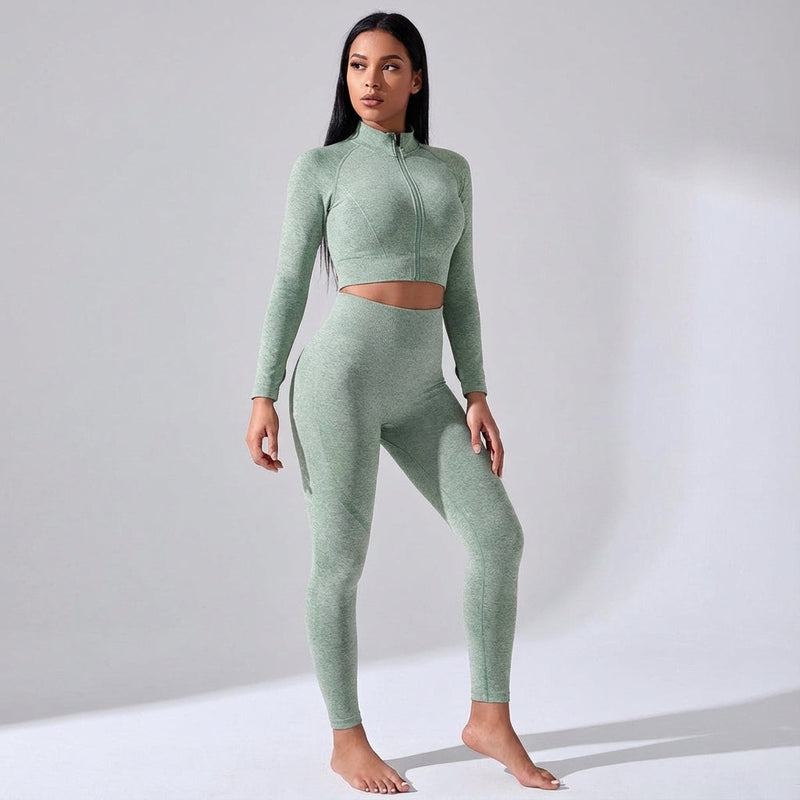 Sportset Crop Top Und Leggings - Rosie