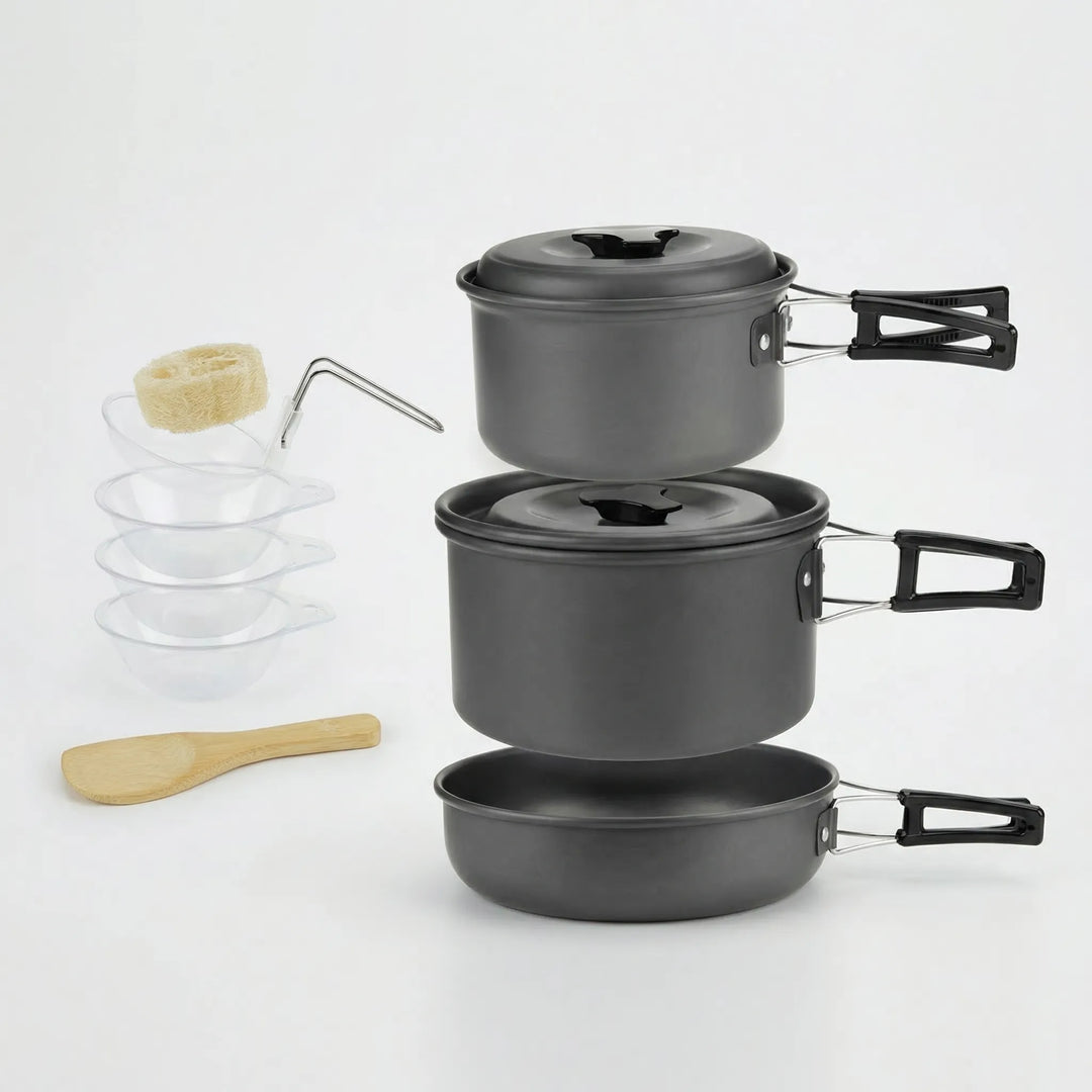 Stackable Outdoor Cookware Set -  Campouri