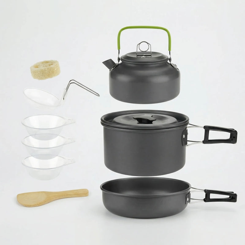 Stackable Outdoor Cookware Set -  Campouri
