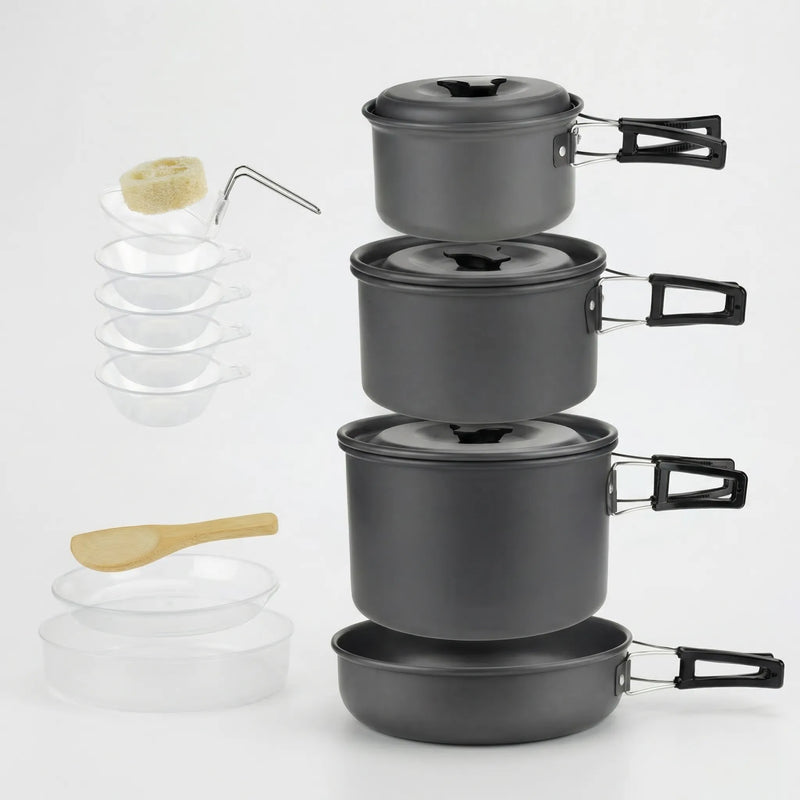 Stackable Outdoor Cookware Set -  Campouri