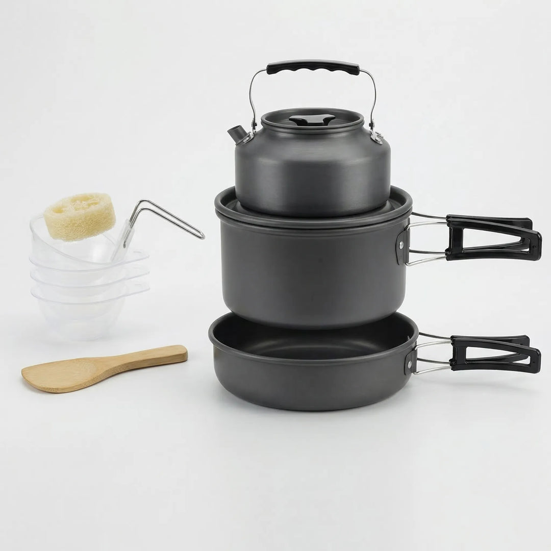 Stackable Outdoor Cookware Set -  Campouri