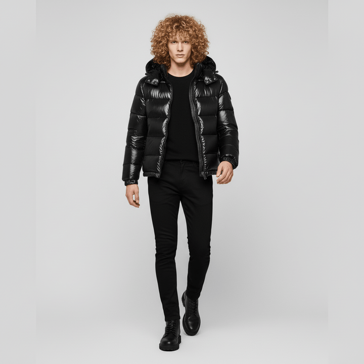 Steppjacke Mit Glanzoberfläche - Mick