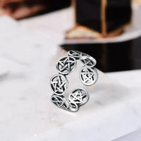Tibetischer Pentagramm Ring | Ein symbolischer und stilvoller Ring