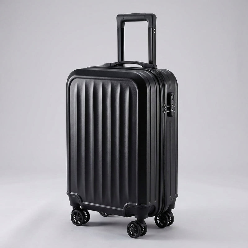 Stevige Geribbelde Koffer - Traveon