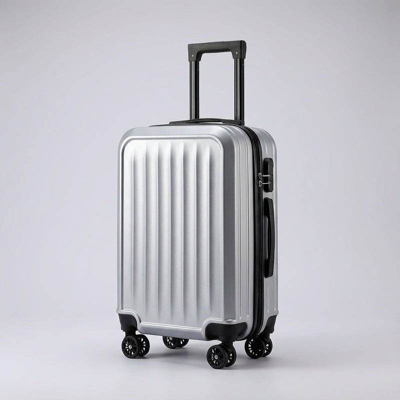 Stevige Geribbelde Koffer - Traveon
