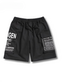Herren-Sommer-Shorts mit Buchstabenprint Streetstyle-Look - Milan