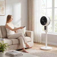 Stille Statiefventilator Met Afstandsbediening - Aeroflow