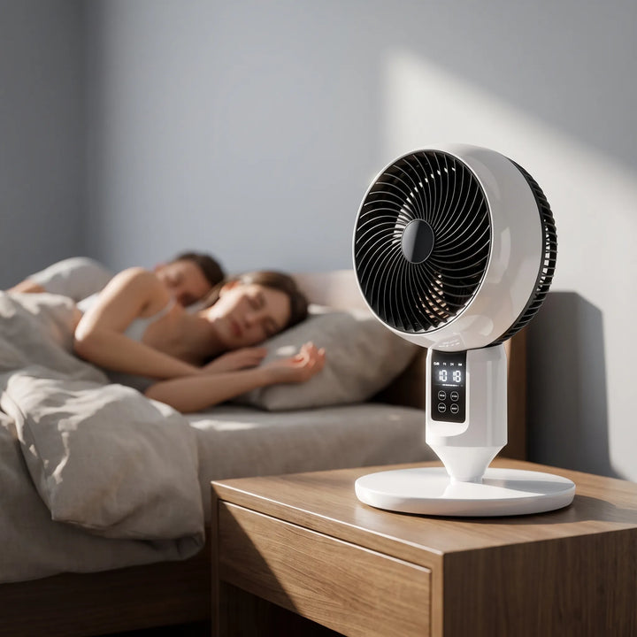 Stille Statiefventilator Met Afstandsbediening - Aeroflow