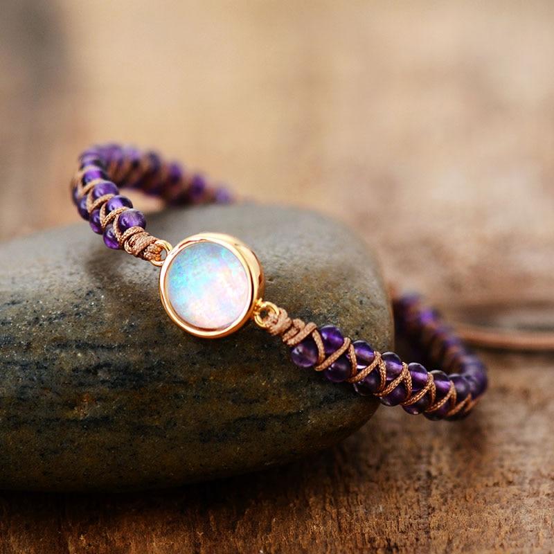 Amethyst-Heilarmband - Serenya