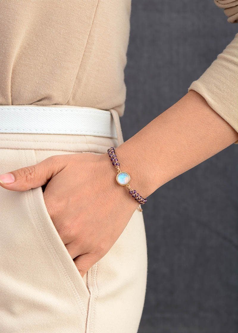 Amethyst-Heilarmband - Serenya