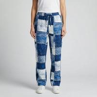 Straight-Leg Printed Casual Pants - Lucia
