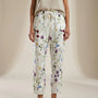 Straight-Leg Printed Casual Pants - Lucia