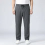 Straight Fit Elastic Waist Casual Pants - Donnie