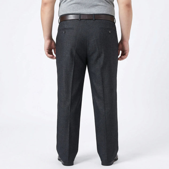 Stretch Waistband Plus Size Trousers - Derek