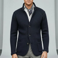 Strukturierter Strickjacke Mit Langen Ärmeln - Lennox