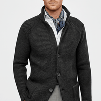Strukturierter Strickjacke Mit Langen Ärmeln - Lennox