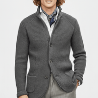 Strukturierter Strickjacke Mit Langen Ärmeln - Lennox