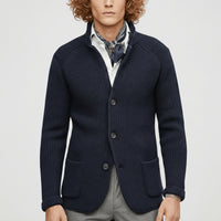 Strukturierter Strickjacke Mit Langen Ärmeln - Lennox