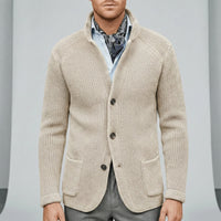 Strukturierter Strickjacke Mit Langen Ärmeln - Lennox