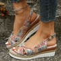 Trendige orthopädische Damensandalen - Emma